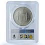 Spain 5 pesetas Alfonso XIII Child Portrait KM-707 MS 62 PCGS silver coin 1898
