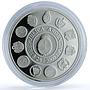 Argentina 25 pesos Doma Criolla Ibero-American Man Horse proof silver coin 2000