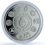 Argentina 25 pesos Colon Theater Ibero-American Architecture silver coin 2005
