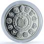 Bolivia 10 bolivianos Cerro Potosi Encounter Two Worlds proof silver coin 1991