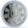Guatemala 1 quetzal Ibero-American Anniversary KM-292 proof silver coin 2012