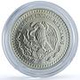 Mexico 1/4 onza Libertad Angel of Independence KM-544 Bullion silver coin 1993