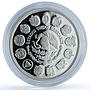 Mexico 100 pesos Columnaria KM-540 Ibero-American Ship silver coin 1991