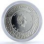 Niue 1 dollar Scarce Copper Lycaene Virgaureae KM-235 Butterfly silver coin 2010