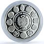 Peru 1 sol Danza Tijeras Ibero-American Dances Customs proof silver coin 1997
