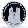 Portugal 10 euros Cathedral Porto Ibero-American Architecture silver coin 2005