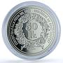 Switzerland 50 francs Brusio Shooting Festival X#S69 Train silver coin 2005