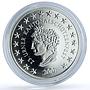Switzerland 50 francs Uri Shooting Festival X#S61 Train proof silver coin 2001