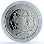 Switzerland 50 francs Sempach Shooting Festival X#S48 Horseman silver coin 1996