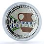 Bulgaria 5 leva Pottery KM-306 Crafts Art proof silver coin 2009