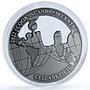 Cook Islands 50 cents Brandenburg Gate Germany KM-3213 Landmarks iron coin 2022
