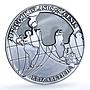Cook Islands 50 cents Brandenburg Gate Germany KM-3213 Landmarks iron coin 2022