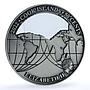 Cook Islands 50 cents Great Wall China KM-3216 Landmarks iron coin 2022