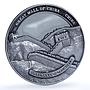 Cook Islands 50 cents Great Wall China KM-3216 Landmarks iron coin 2022