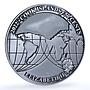 Cook Islands 50 cents Great Wall China KM-3216 Landmarks iron coin 2022