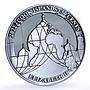 Cook Islands 50 cents Taj Mahal India KM-3221 Landmarks iron coin 2022