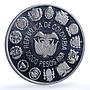 Colombia 10000 pesos Bogota Mint Encounter Two Worlds proof silver coin 1991