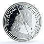 Switzerland 50 francs St. Gallen Shooting Festival X#S44 Bear silver coin 1994