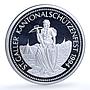 Switzerland 50 francs St. Gallen Shooting Festival X#S44 Bear silver coin 1994