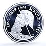 Switzerland 50 francs St. Gallen Shooting Festival X#S44 Bear silver coin 1994