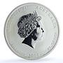 Australia 50 cents Year of the Rat KM-1879 Lunar Series 2 Mouse silver coin 2008