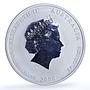 Australia 50 cents Year of the Rat KM-1879 Lunar Series 2 Mouse silver coin 2008