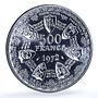Western African States 500 francs Monetary Union KM-7 Dahomey silver coin 1972