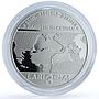Georgia 3 lari BTC KM-102 Baku Tbilisi Ceyhan Oil Pipeline silver coin 2006