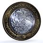 Mexico 100 pesos x 2 Set Oaxaca State KM-740 Federation bimetal coins 2004