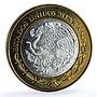 Mexico 100 pesos x 2 Set Quintana State KM-736 Federation bimetal coins 2004