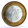 Mexico 100 pesos x 2 Set Quintana State KM-736 Federation bimetal coins 2004
