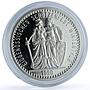 Switzerland 50 francs Winterthur Shooting Festival X#S30 proof silver coin 1990