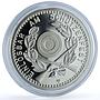 Switzerland 50 francs Winterthur Shooting Festival X#S30 proof silver coin 1990