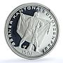 Switzerland 50 francs Langenthal Shooting Festival X#S38 Tell silver coin 1991