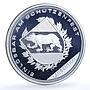 Switzerland 50 francs Langenthal Shooting Festival X#S38 Tell silver coin 1991