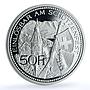 Switzerland 50 francs Thun Shooting Festival X#S46 William Tell silver coin 1995