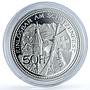 Switzerland 50 francs Thun Shooting Festival X#S46 William Tell silver coin 1995