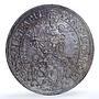 Austria Salzburg 1 thaler Paris Lodron KM-87 Zottl-1476 Madonna silver coin 1625