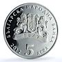 Bulgaria 5 leva Lad and Wind KM-321 Folk Tales Literature proof silver coin 2012