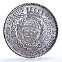 France Louis XV Francois Libault Mayor of Nantes Token Feu- 8926 silver 1767