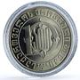 Georgia 10 lari Christmas KM-88 Religion Jesus Christ proof CuNi coin 2000