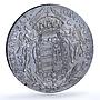 Hungary 1 thaler Joseph II Kremnica Mint KM-395 H-1869 Madonna silver coin 1782