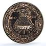 Mexico Ninos Heroes Chapultepec Battle Grove-553b bronze medal 1947
