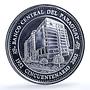 Paraguay 1 guarani Central Bank KM-197 Canonero Ship proof silver coin 2002