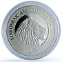 Switzerland 50 francs Dielsdorf Shooting Festival PE X#S40 Lion silver coin 1992