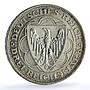 Germany Weimar 3 mark Magdeburg KM-72 J-347 Anniversary City silver coin 1931