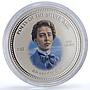 Cook Islands 2 dollars Alexander Blok Literature Poets silver coin 2006