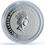 Cook Islands 2 dollars Alexander Blok Literature Poets silver coin 2006