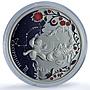 Niue 1 dollar Scorpion Coloured Zodiac Signs proof silver coin 2019