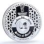 Qatar 5 riyals Together KM-111 Football World Cup proof silver coin 2022